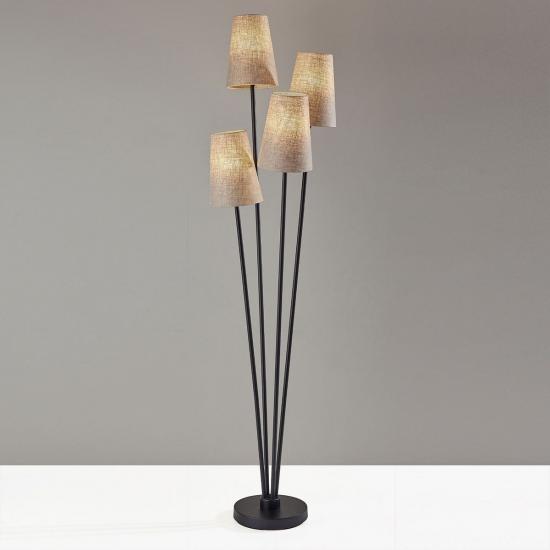 Wentworth Black Floor Lamp (68)