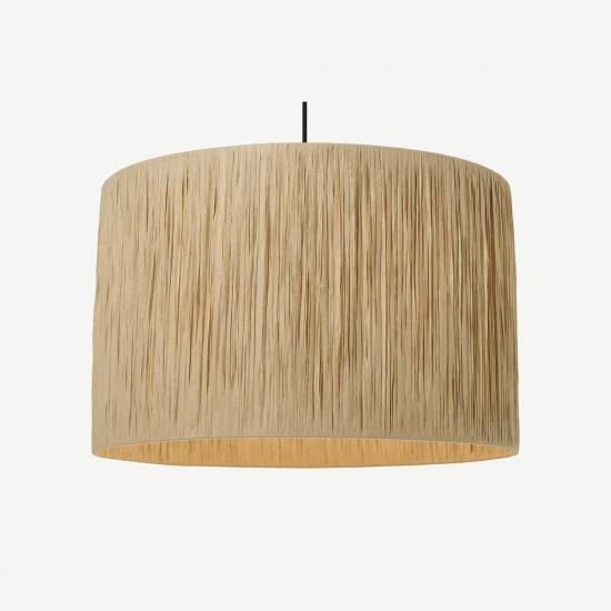 Cruz 50cm Natural Raffia Lamp Shade